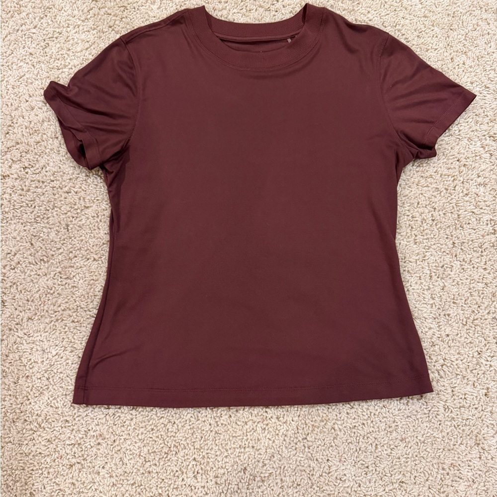 7 Diamonds Brown Short Sleeve Tee